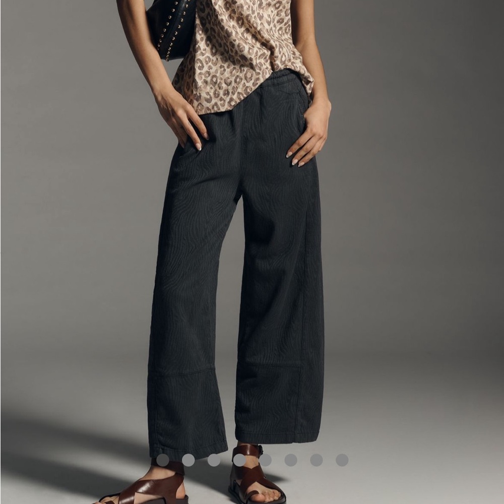 Izzie Relaxed Pull-on Barrel Pants